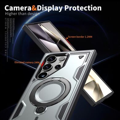 Защитный чехол UniCase Lander Armor для Samsung Galaxy S22 Ultra (S908) / Galaxy S23 Ultra (S918) - Purple