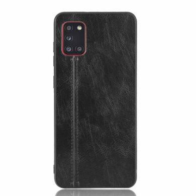 Захисний чохол UniCase Leather Series для Samsung Galaxy A31 (A315) - Black