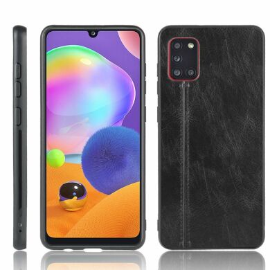 Захисний чохол UniCase Leather Series для Samsung Galaxy A31 (A315) - Black