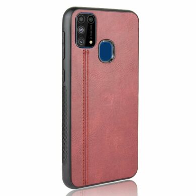 Защитный чехол UniCase Leather Series для Samsung Galaxy M31 (M315) - Red