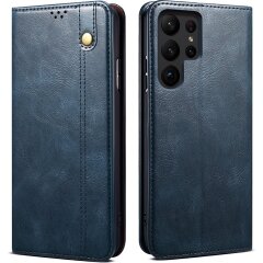 Защитный чехол UniCase Leather Wallet для Samsung Galaxy S26 Ultra (S948) - Blue