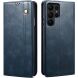 Защитный чехол UniCase Leather Wallet для Samsung Galaxy S26 Ultra (S948) - Blue. Фото 1 из 8