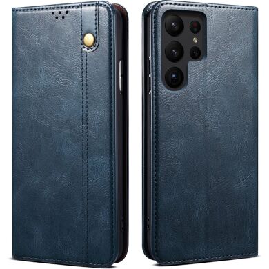 Защитный чехол UniCase Leather Wallet для Samsung Galaxy S26 Ultra (S948) - Blue