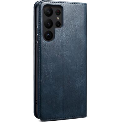 Защитный чехол UniCase Leather Wallet для Samsung Galaxy S26 Ultra (S948) - Blue