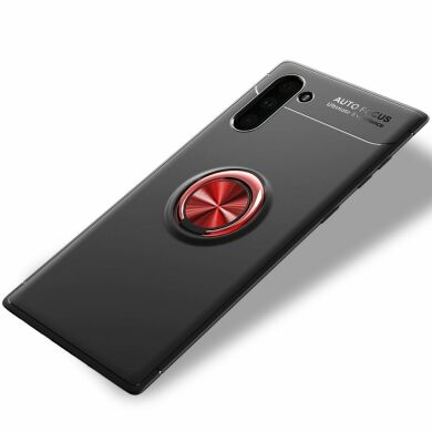 Защитный чехол UniCase Magnetic Ring для Samsung Galaxy Note 10 (N970) - Black / Red