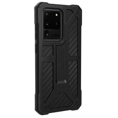 Защитный чехол URBAN ARMOR GEAR (UAG) Monarch для Samsung Galaxy S20 Ultra (G988) - Carbon Fiber