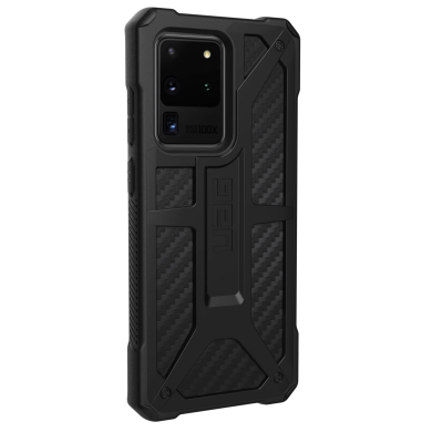 Захисний чохол URBAN ARMOR GEAR (UAG) Monarch для Samsung Galaxy S20 Ultra (G988) - Carbon Fiber